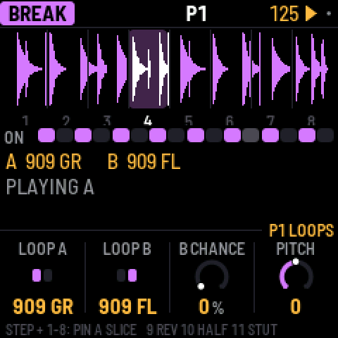 Original X0X: The break, slice 5 playing