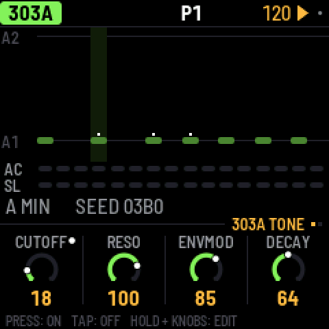 Original X0X: A recorded cutoff sweep playing